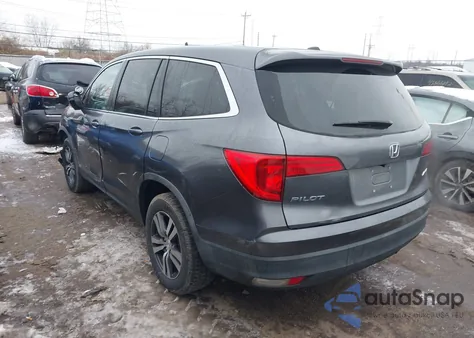 2018 Honda Pilot Ex-L из США, поврежденный, VIN 5FNYF6H57JB011214
